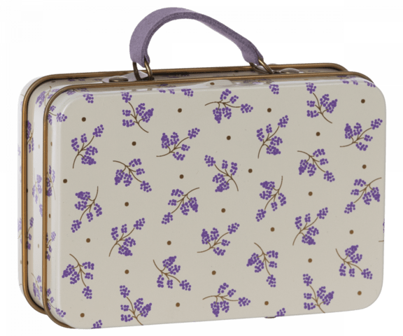 Maileg - Small suitcase, Madelaine - Lavender