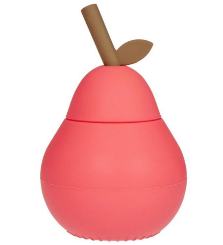 OYOY - Pear Cup - Drikkekop med sugerør - Vælg ml. 4 farver