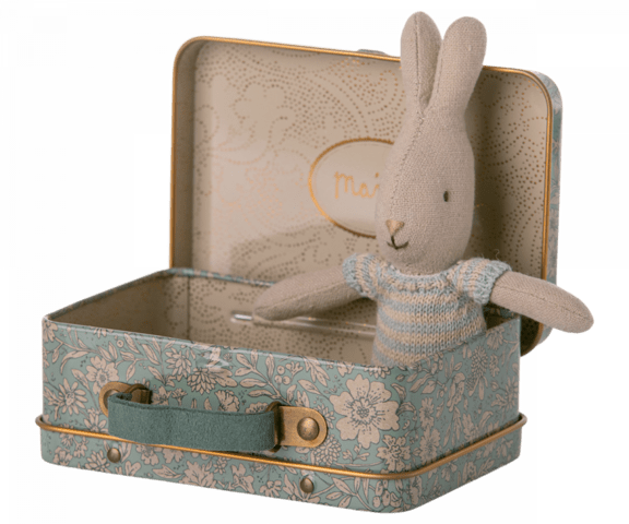 Maileg - Rabbit i kuffert - Micro - Vælg ml. 3 varianter