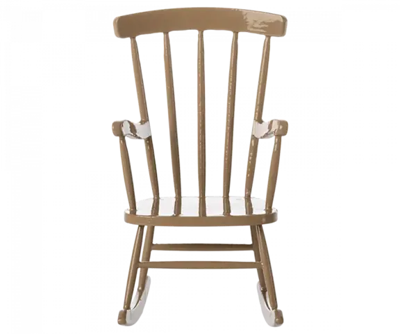Maileg - Rocking chair, Mouse - Light brown - Expected delivery 1/11/23