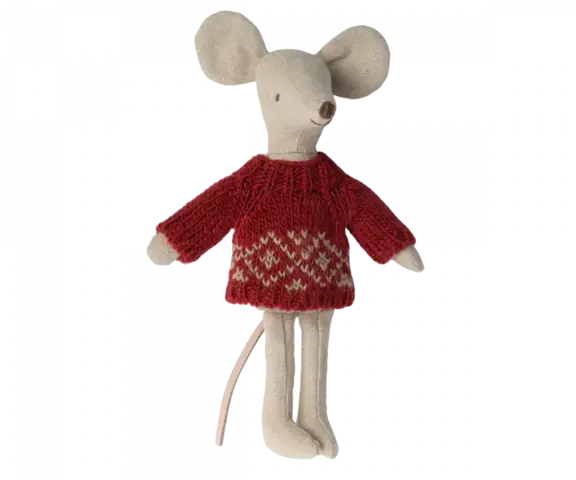 Maileg - Knitted sweater, mum or dad mouse - Expected delivery: 15/10/2023