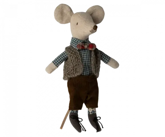 Maileg -Vest, pants and butterfly for grandpa mouse - Expected delivery: 15/10/2023