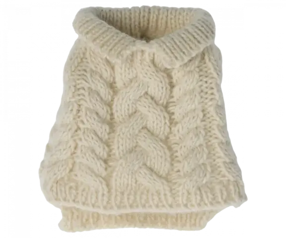 Maileg -Puppy supply, Sweater - Heather - choose from 2 colors