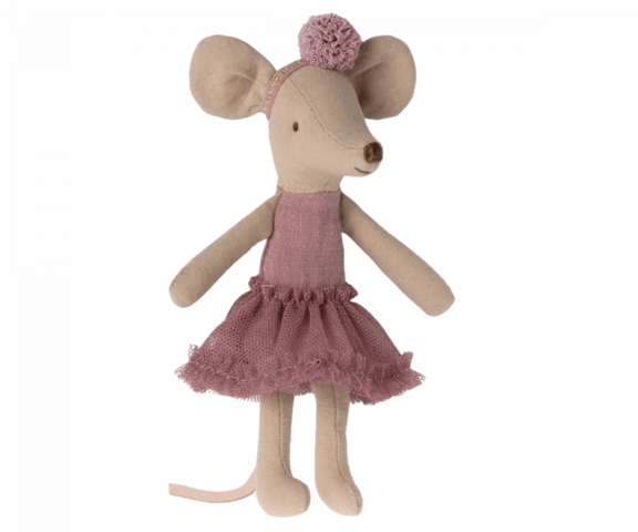 Maileg - Ballerina mouse, Big sister - Heather -  Expected in stock from 15/11-2023