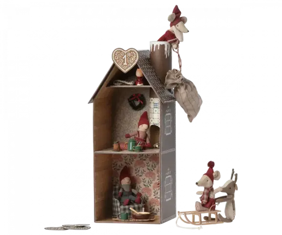 Maileg - Gingerbread house, Mouse