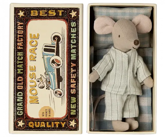 Maileg - Big brother mouse in matchbox - Expected delivery: 01/03/2024