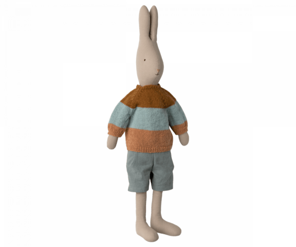 Maileg - Rabbit size 5 with sweater and shorts