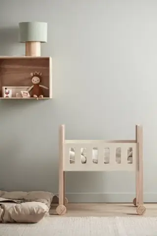 Kids concept - Doll's bed - nature incl. bedding - Kid ́s HUB