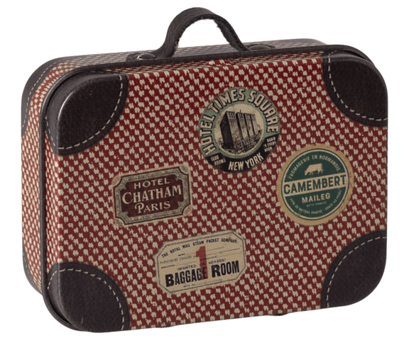 Maileg - Suitcase, Micro - Red