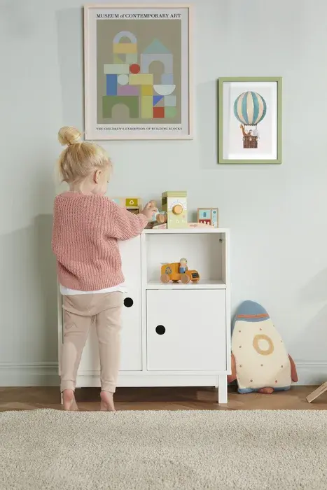 Kids Concept - Skab hvid STAR