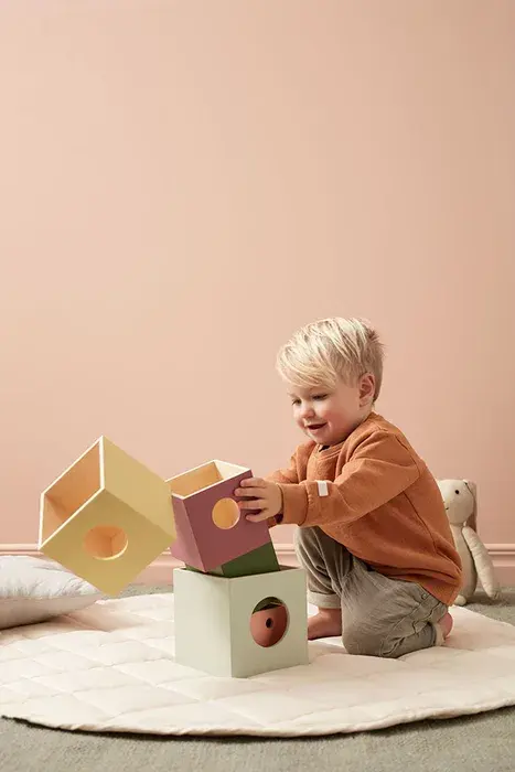 Kids Concept - Wooden cubes 5 pcs.