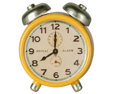 Maileg - Alarm clock, Mouse - available in 3 colors - SS2025