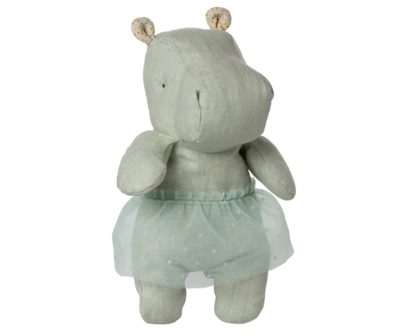 Maileg - Safari friends, Hippopotamus w. tulle skirt, Small - two colours - Pre-order - expected in stock 20-3-2025