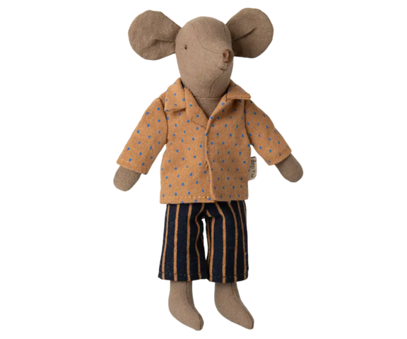 Maileg - Shirt and striped trousers, for Dad Mouse - Pre-order - expected in stock 3-20-2025