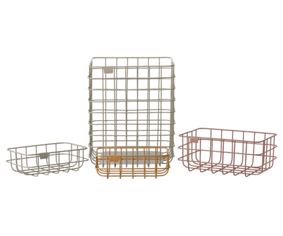 Maileg - Metal baskets, set of 4 - Pre-order - expected in stock 4/102025