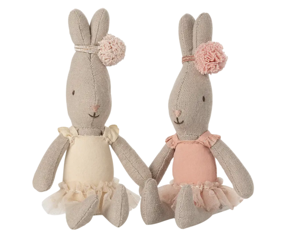 Maileg - Hare, Micro - Ballet Suit and Tulle Skirt - Available in two colours - Pre-order - Expected in stock from 20/05/25