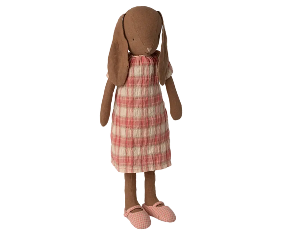 Maileg - Rabbit size 3, Brown - Dress- Pre-order - Expected in stock from 20/05/25