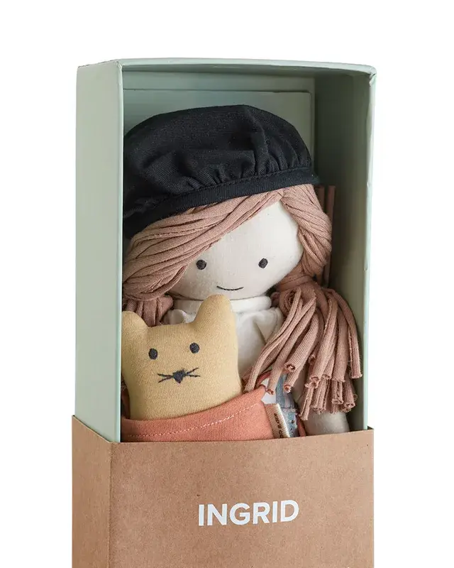 Kids Concept - Ingrid the Rag doll - with QR code