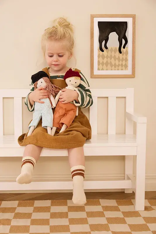 Kids Concept - Ingrid the Rag doll - with QR code