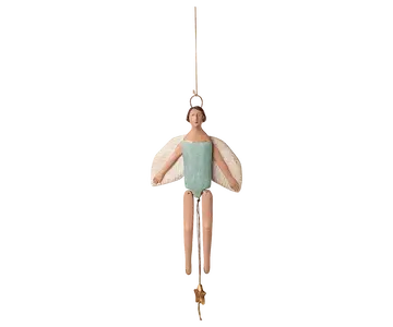 Maileg - Jumping Jack Angel with Halo, Medium - Available in 2 colors - 2025 - Pre-order - Expected in stock from 11/18/25.