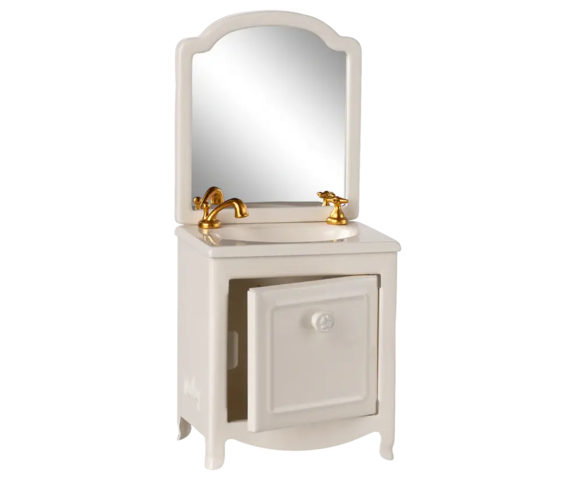 Maileg - Bathroom Furniture, Mouse - Off-White - 2025 - Pre-order - expected in stock from 9/10/25