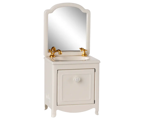 Maileg - Bathroom Furniture, Mouse - Off-White - 2025 - Pre-order - expected in stock from 9/10/25