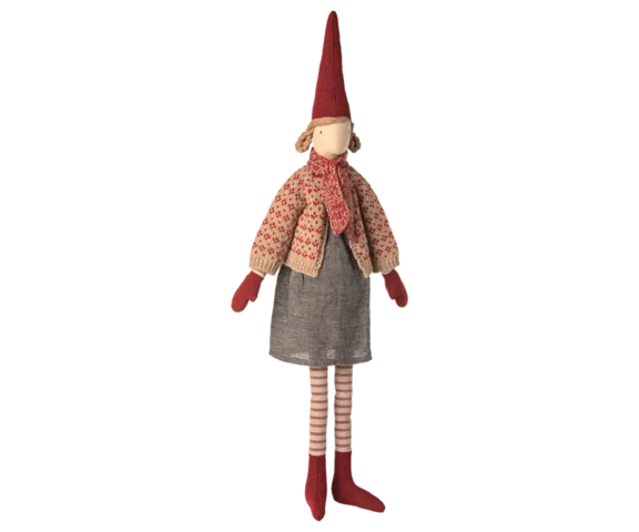 Maileg - Pixy, Size 4 - Girl - Skirt and cardigan - 2025 - Pre-order - Expected in stock 20/10-25