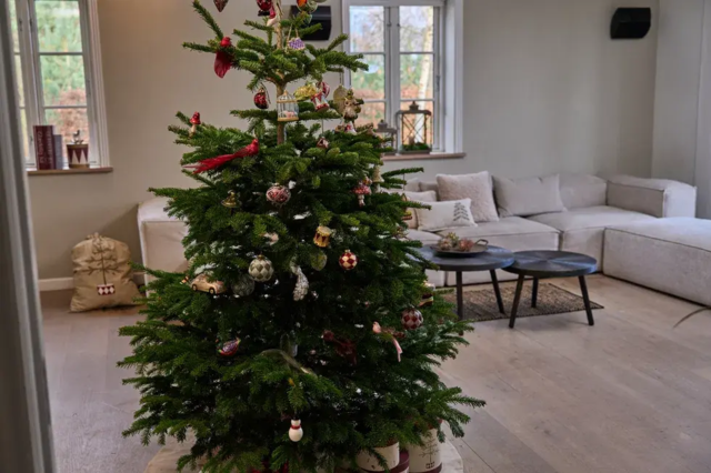 Speedtsberg - Julesæk med broderi julemotiver