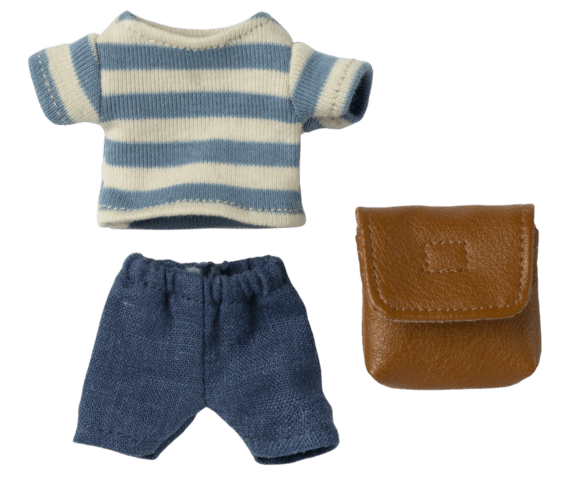 Tøj sæt til storebror og storesøster mus