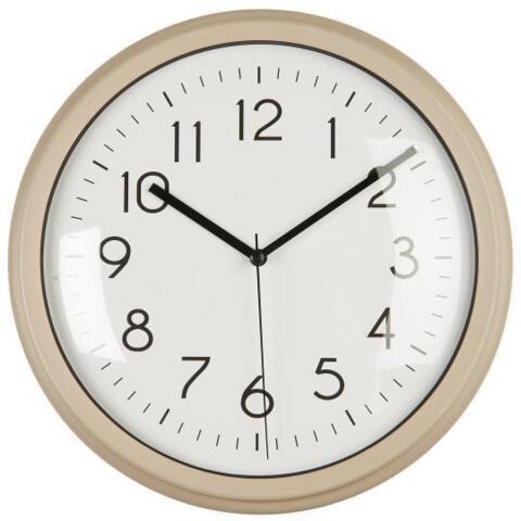 Ib Laursen - Wall clock w/edge - Choose from 2 colors