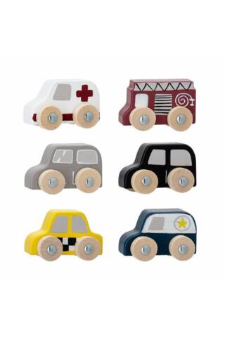 Bloomingville - Avin Legetøjsbil, Multifarvet, FSC®100%, MDF