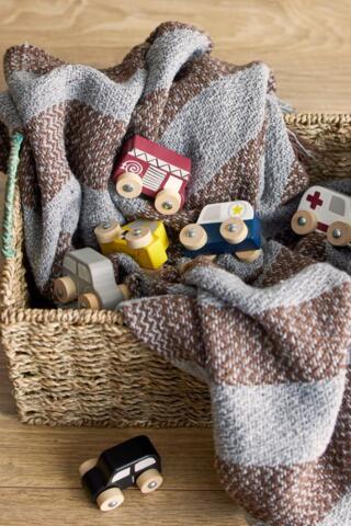 Bloomingville - Avin Legetøjsbil, Multifarvet, FSC®100%, MDF