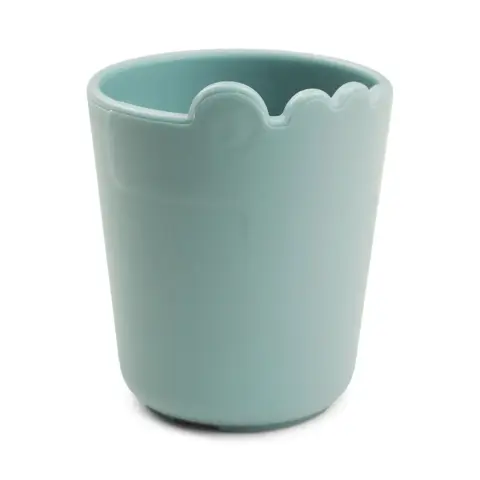Done By Deer - Kiddish mini mug Croco - Choose between blue and sand