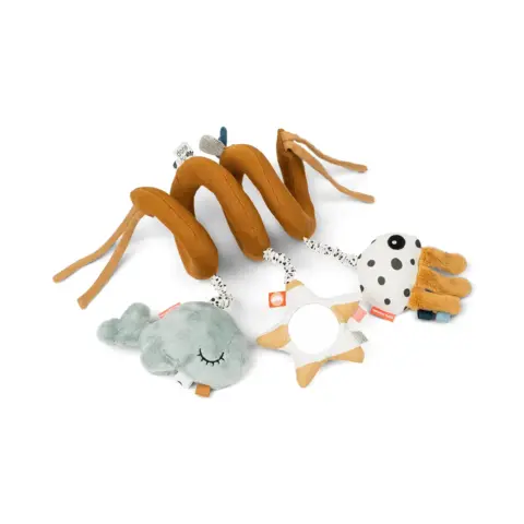 Done By Deer - Activity spiral - Sea friends - Mustard