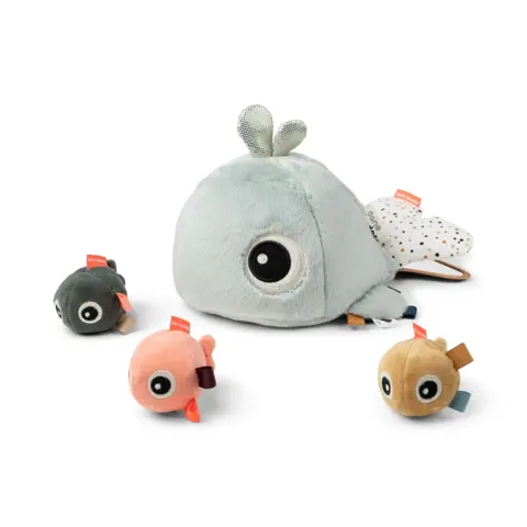 Done By Deer - Hide & Seek activity toy - Wally - Blue