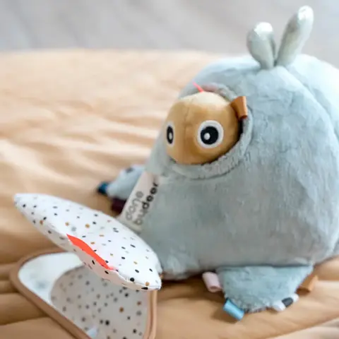 Done By Deer - Hide & Seek activity toy - Wally - Blue