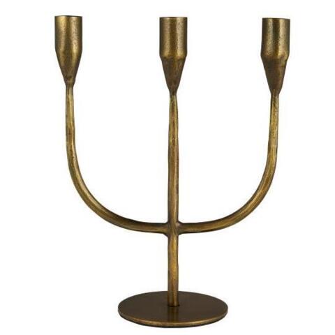 Ib Laursen - Candlestick 3-armed t/2.2 cm candle Melilla