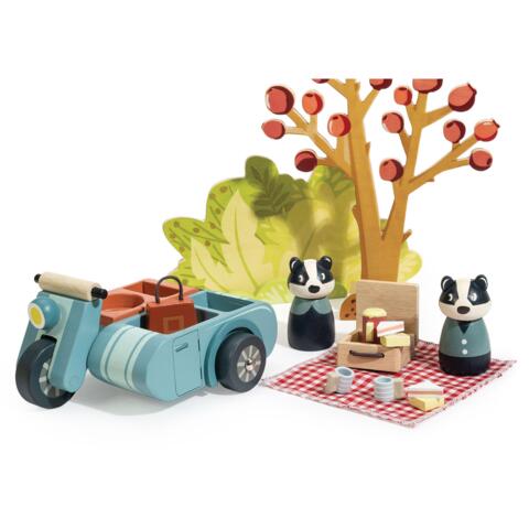Room2Play - Tender Leaf - Boris og Betty - Motorcykel picnic