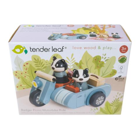 Room2Play - Tender Leaf - Boris og Betty - Motorcykel picnic
