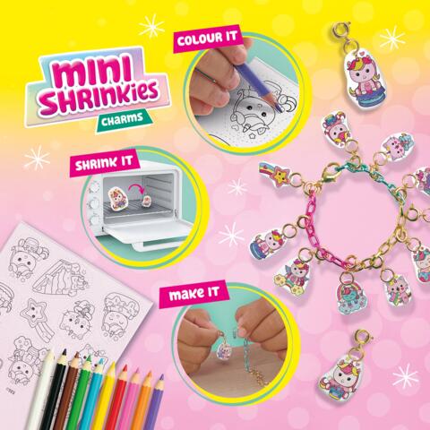 SES Creative - Shrink Wrap - Mini Shrinkies - Cute Unicorns