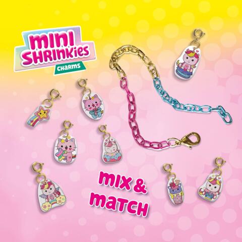SES Creative - Shrink Wrap - Mini Shrinkies - Cute Unicorns