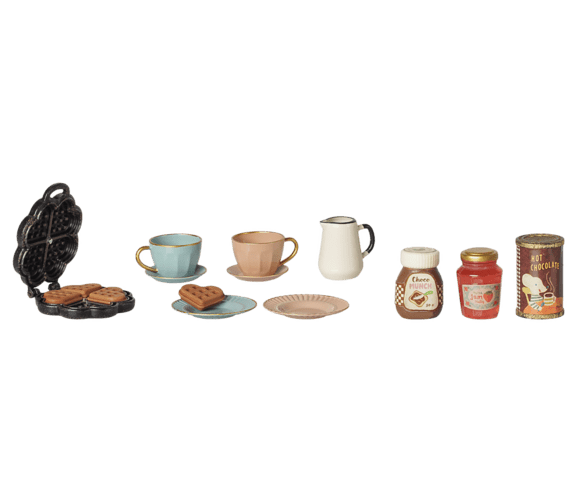 Maileg - Waffle Set, Mouse - 2026 - Expected delivery date: 11 /1-26
