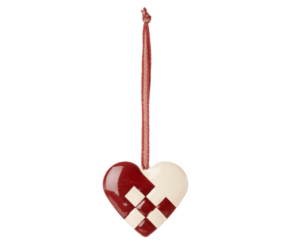 Maileg - Metal hanger, Small heart - Red - 2026 - Pre-order - Expected in stock 20/9-2026