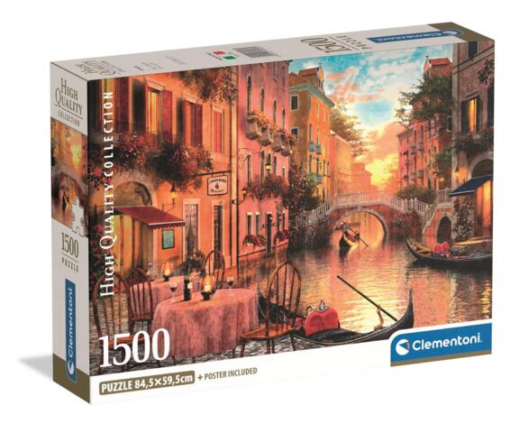 Clementoni  - Puslespil Venedig - 1500 brikker