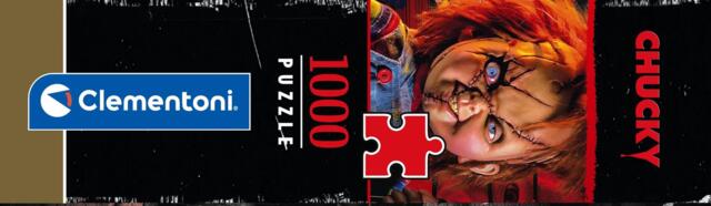 Clementoni  - Puslespil  - Chucky - Horror movie, 1000 brikker