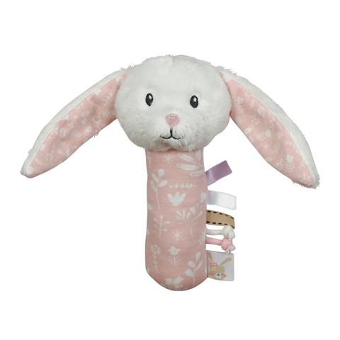 Rabbit rattle from Little Dutch pink or blue - Select variant