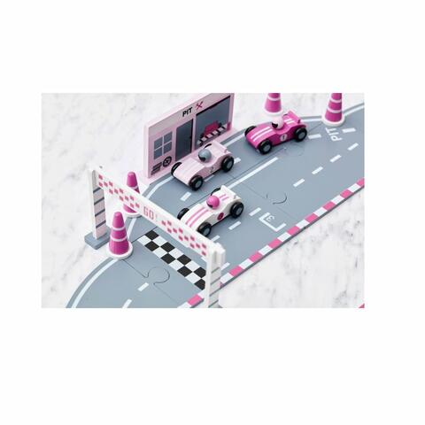 Race car track - Pink