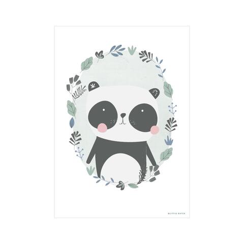 Poster reversible - Panda mint