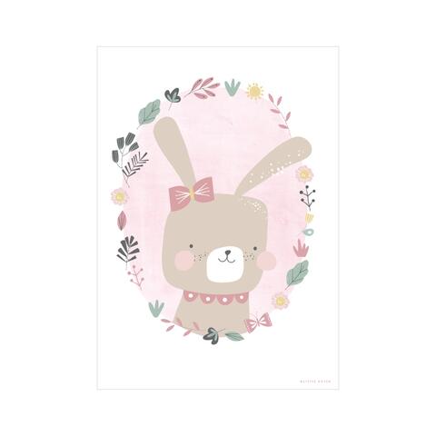 Poster reversible - Rabbit pink