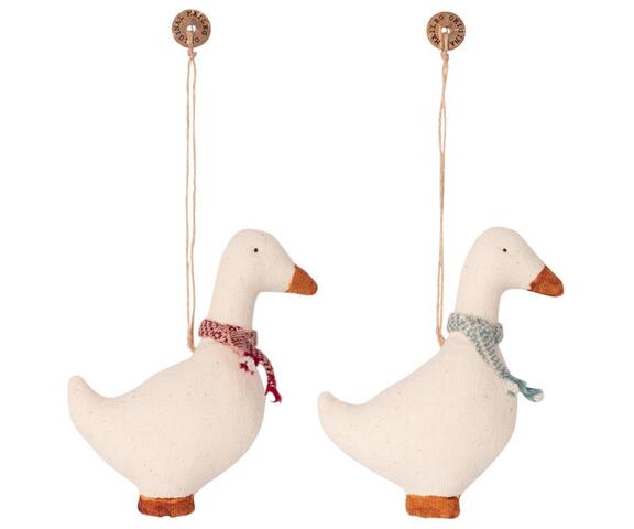 Maileg - Goose ornament - set with 2 ass.